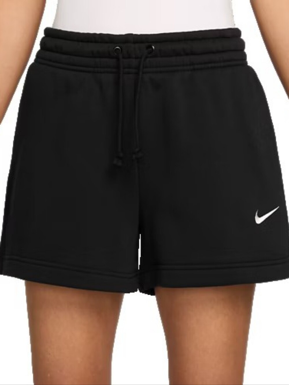 Nike Phoenix Fleece MR Shorts Black size Small